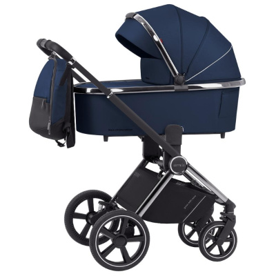 Коляска 3 в 1 Carrello Ultimo CRL-6512 Arctic Blue Chrome 01